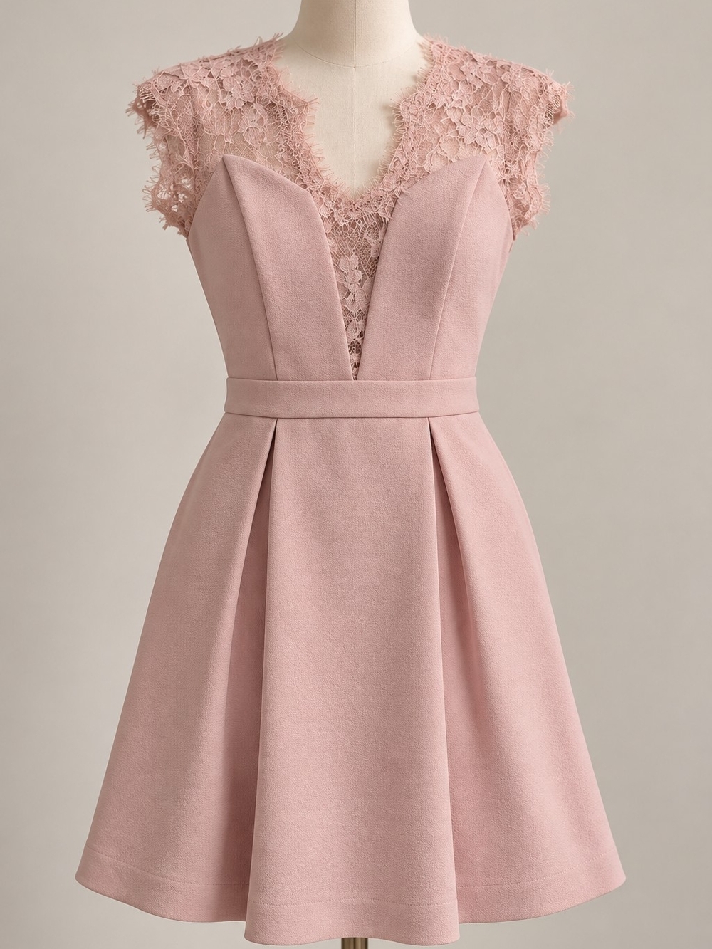 BCBGenerarion Embroidered Apron Dress